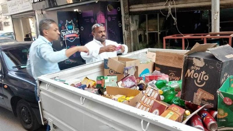ضبط اغذية غير صالحة