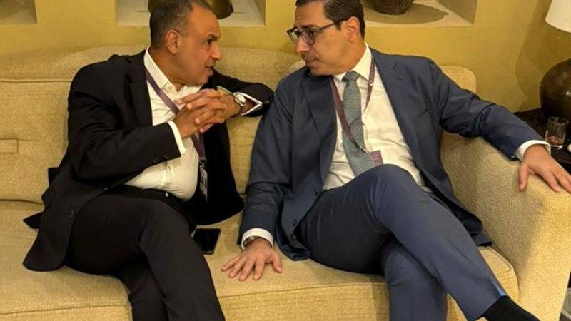 وزير الخارجية ونظيره القبرصي
