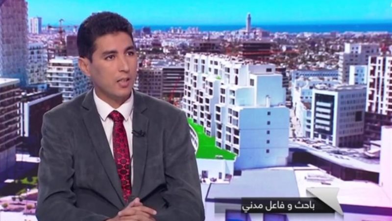 رضوان جخا المحلل السياسي المغربي،