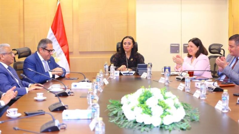 الدكتورة مايا مرسي وزيرة التضامن الاجتماعي