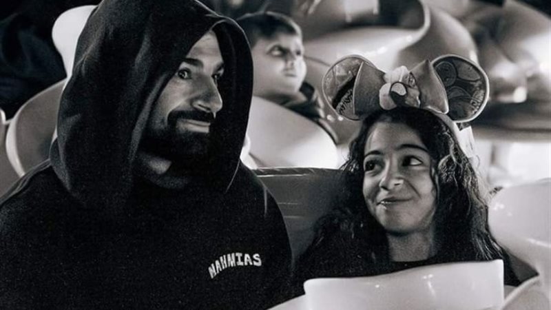 محمد صلاح وابنته مكة