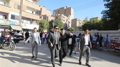 نائب محافظ سوهاج يقود حملة مرافق مكبرة بمنطقة سوق مدينة ناصر القديم