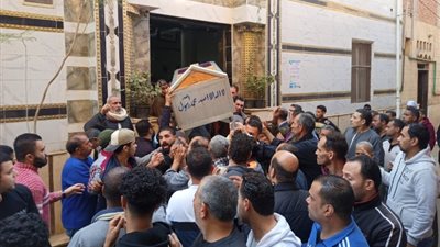 جنازة مهيبة لتشييع جثمان طالبة المنوفية لقيت مصرعها إثر سقوطها من الخامس