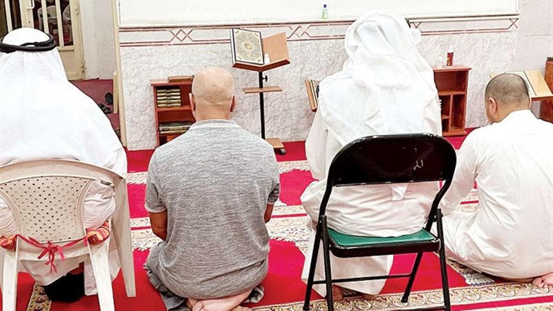 الصلاة على كرسي