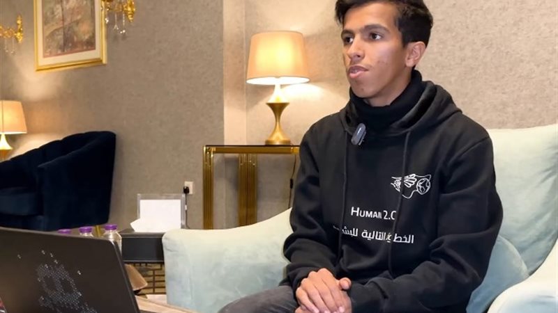 الطالب السعودي أنس الغامدي