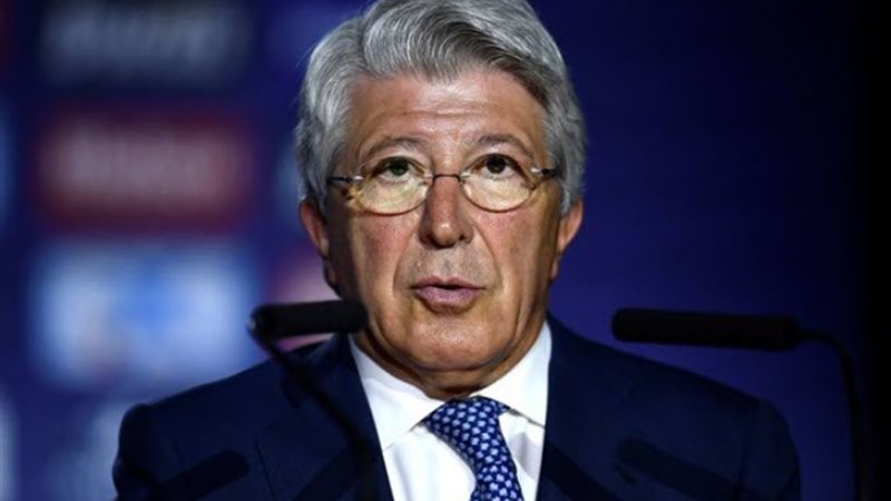 إنريكي سيريزو رئيس نادي أتلتيكو مدريد