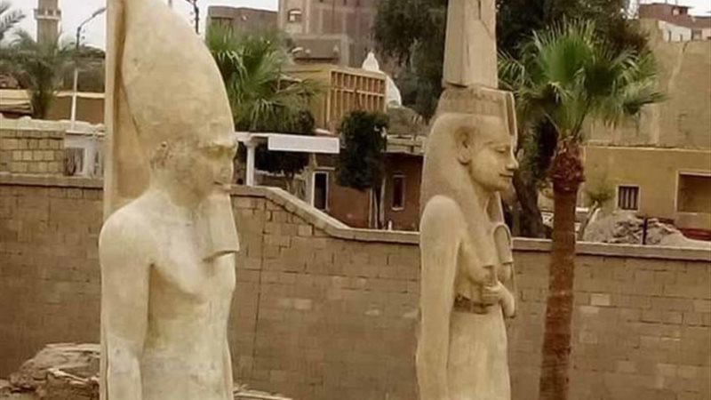 جانب من آثار أخميم