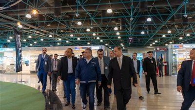 اللجنة العليا للتفتيش الأمني والبيئي تتفقد مطار الأقصر الدولي