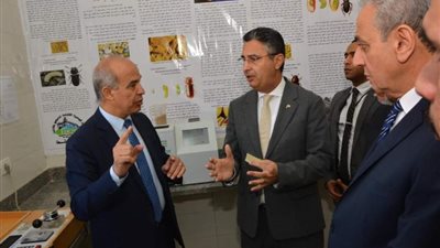 وزير التموين: الصومعة الإماراتية بالغربية صرح استراتيجي يعزز تخزين القمح