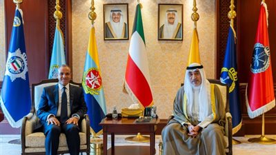 وزير الخارجية يلتقي رئيس الوزراء الكويتي ويشيد بعمق العلاقات المصرية الكويتية