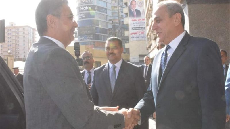 محافظ الغربية يستقبل وزير التموين