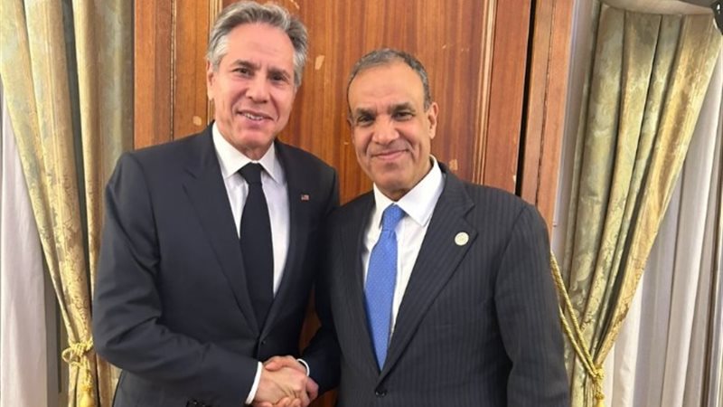 وزير الخارجية بدر عبد العاطي ونظيره الأمريكي أنتوني بلينكن