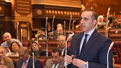 المستشار محمود فوزي يستقبل وزير الدولة للعدل والشئون الدستورية بالصومال