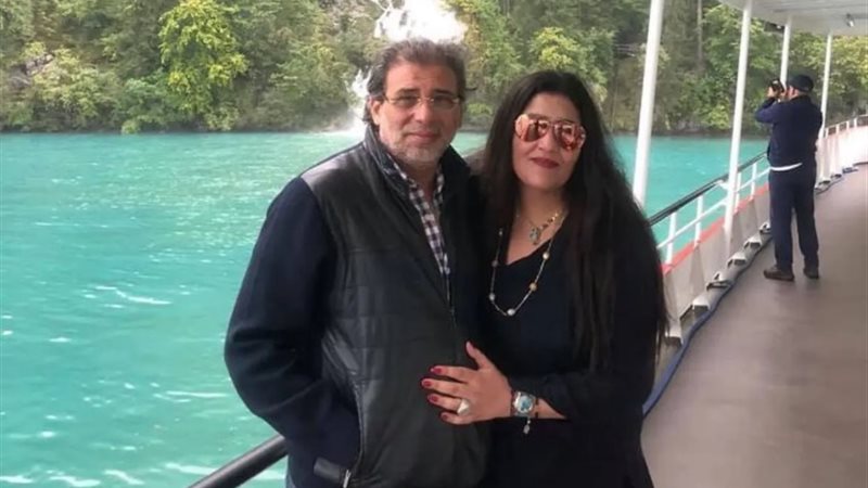 شاليمار الشربتلي زوجها المخرج خالد يوسف