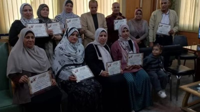 تكريم منسقي الوحدة السكانية