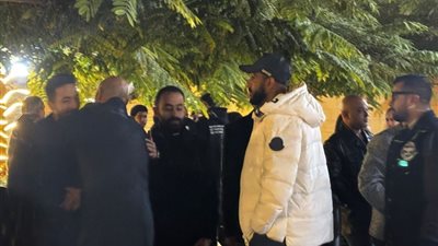 كواليس خناقة كهربا وثروت سويلم فى عزاء حما حمادة هلال ومصطفى كامل يتدخل (فيديو)