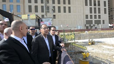 هدية الحكومة للمصريين، رئيس الوزراء يتفقد أعمال إنشاء مدينة النيل الطبية