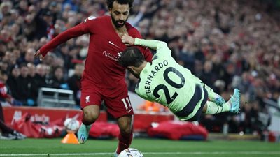 الشباك المفضلة للفرعون، ماذا قدم صلاح أمام مانشستر سيتي؟