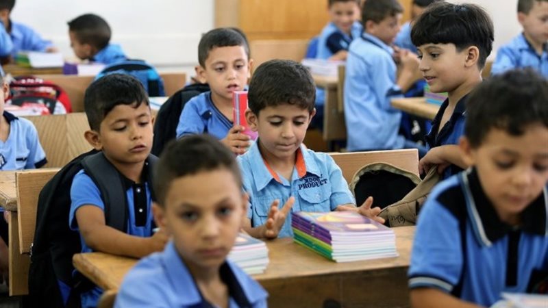 طلاب المرحلة الابتدائية