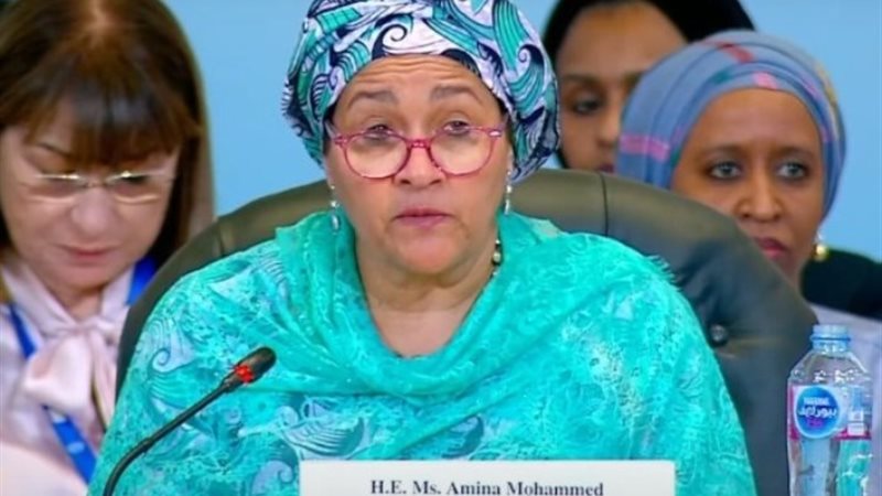 نائبة الأمين العام للأمم المتحدة، أمينة محمد