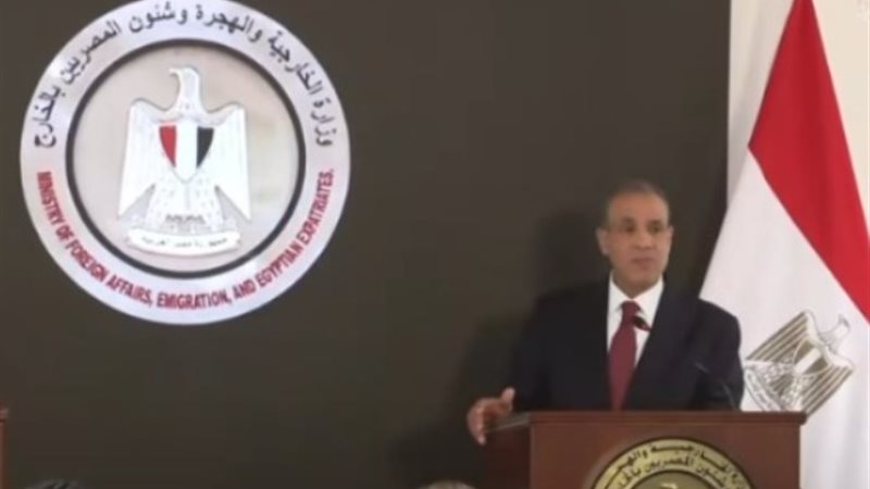 وزير الخارجية والهجرة، الدكتور بدر عبد العاطي