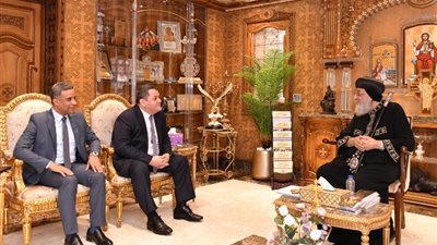 في ضيافة الكاتدرائية، البابا تواضروس الثاني يستقبل سفير مصر لدى الفلبين
