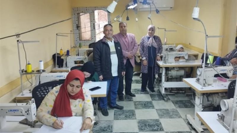 تدريب وزارة العمل بالمنوفية
