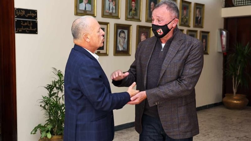 محمود الخطيب وهاني أبو ريدة