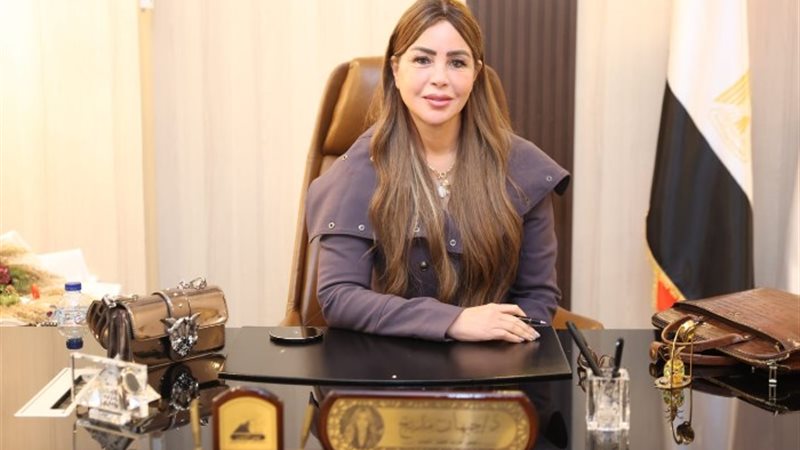 الدكتورة جيهان مديح رئيس حزب مصر أكتوبر