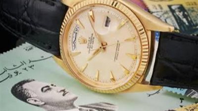 ساعة عبد الناصر بـ42 مليون جنيه، إرث الزعامة المصرية في مزاد عالمي