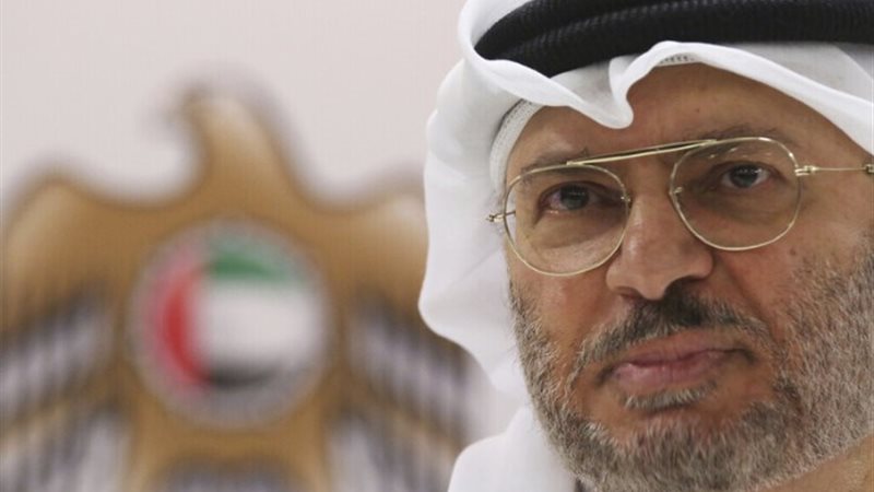 أنور قرقاش المستشار الدبلوماسي لرئيس الإمارات