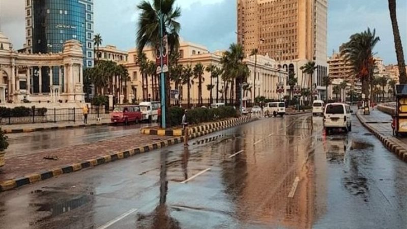 أول نوة شتوية تضرب الإسكندرية في عام 2025