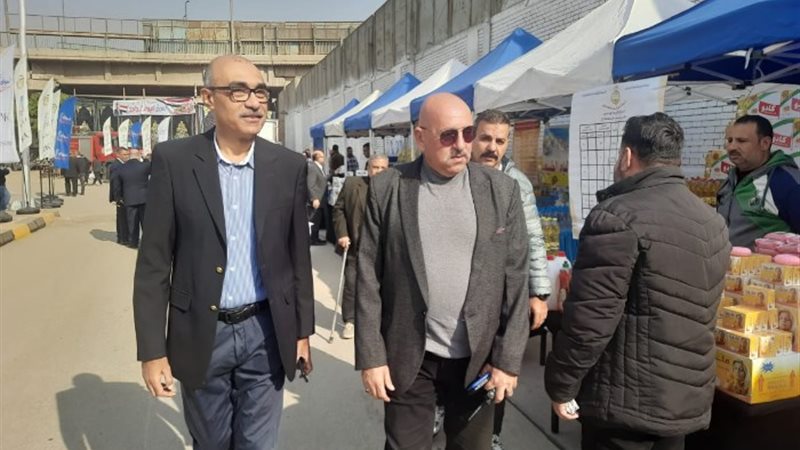النائب ايهاب منصور ورئيس حي العمرانية