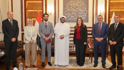 رئيس البريد المصري تستقبل الرئيس التنفيذي للعمليات بالبريد القطري
