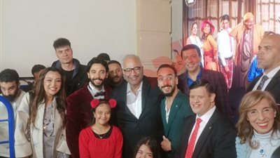 بمشاركة بيومي فؤاد، تدشين أول مسلسل كوميدي دامج «وصية جدو» (صور)