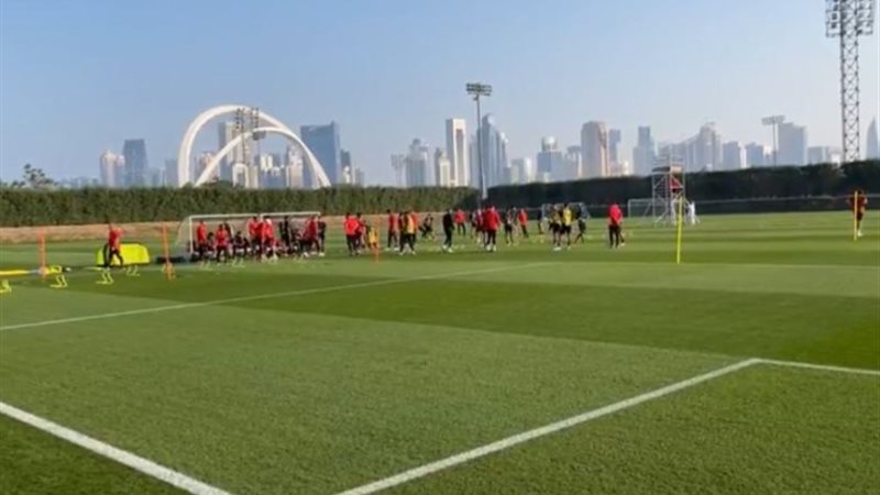 مران الأهلي في قطر