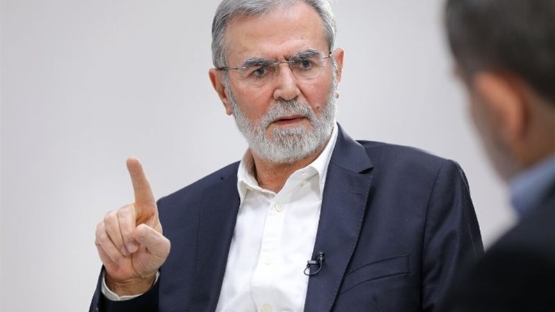 الأمين العام لحركة الجهاد الإسلامى زياد النخالة