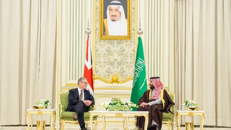 محمد بن سلمان وكير ستارمر
