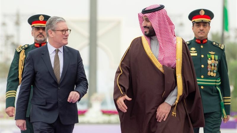 محمد بن سلمان وكير ستارمر
