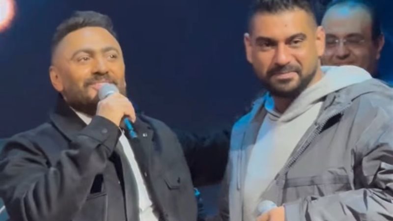تامر حسني وآدم