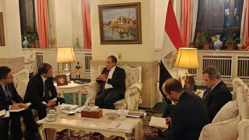 التقى الدكتور بدر عبد العاطي، وزير الخارجية والهجرة