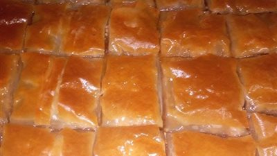 حلو ولذيذ، أسهل طريقة لعمل الجلاش الحلو في البيت