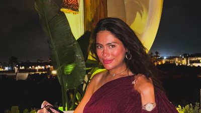 هاجر أحمد تقضي عطلتها الشتوية في إيطاليا (صورة)