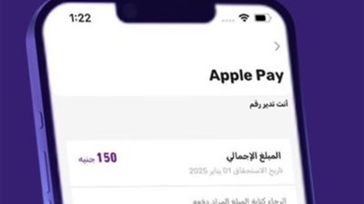 المصرية للاتصالات WE تتيح خدمة Apple Pay لعملائها (تفاصيل)