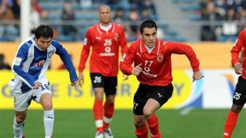 صورة من مباراة الأهلي وباتشوكا