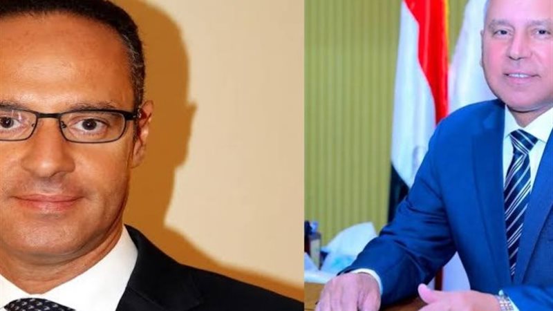 الفريق كامل الوزير والمهندس اشرف الجزايرلي