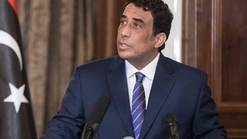 رئيس المجلس الرئاسي الليبي محمد المنفي