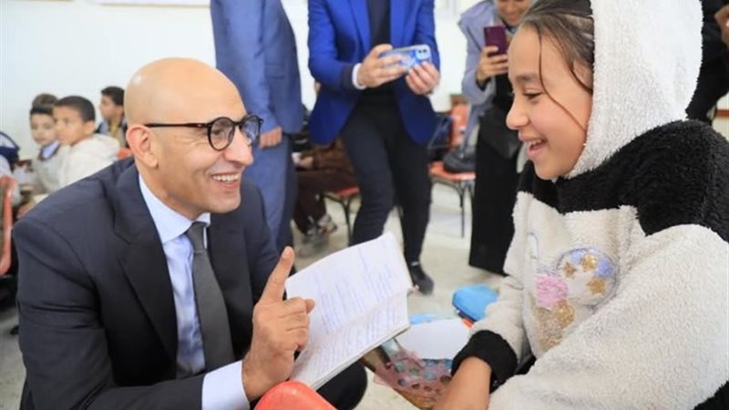 جولة مفاجئة لوزير التعليم