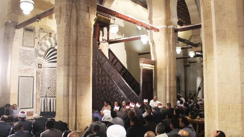 صلاة الجمعة في الجامع الأزهر