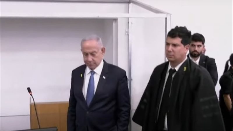 وصول نتنياهو إلى المحكمة المركزية في تل أبيب